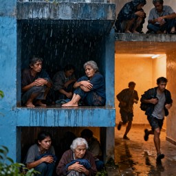Download Shelter From Storm Image - Rain, Shelter, Storm | StockCake