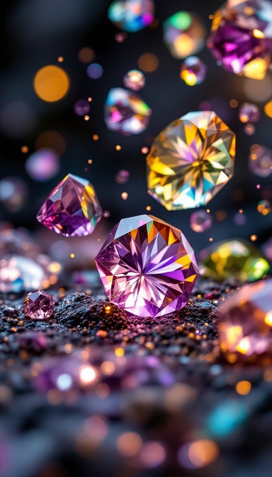 Free Cascading Crystal Magic Image - Gemstones, Crystals, Amethyst ...