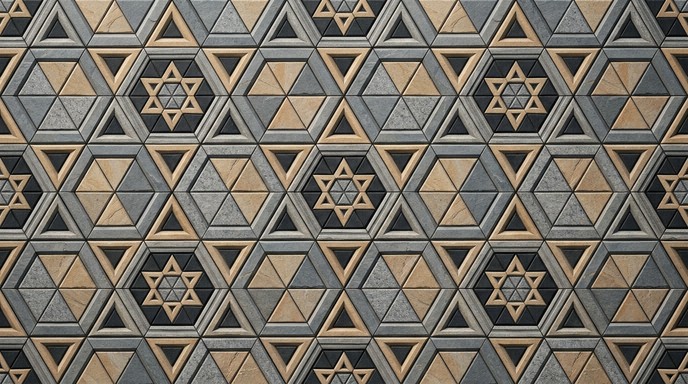 Free Ancient Stone Pattern Image - Geometric, Hexagonal, Triangular ...