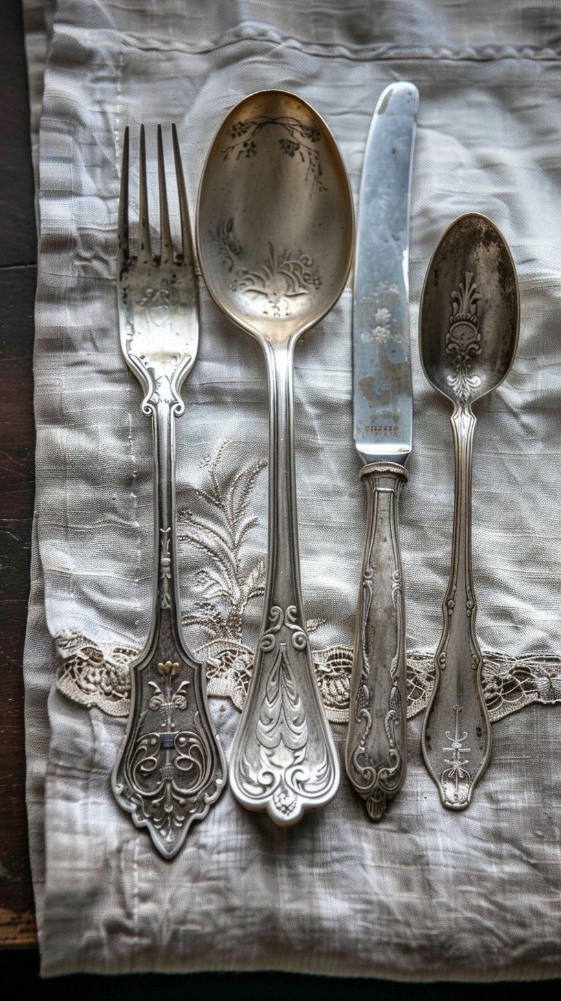 Free Vintage Silverware Set Image - Vintage, Silverware, Antique ...