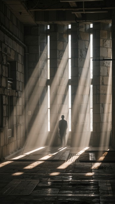 Free Light Through Darkness Image - Silhouette, Shadow, Light ...