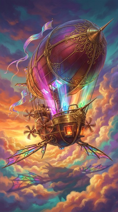 Free Mechanical Eagle Soars Image - Steampunk, Airship, Eagle ...