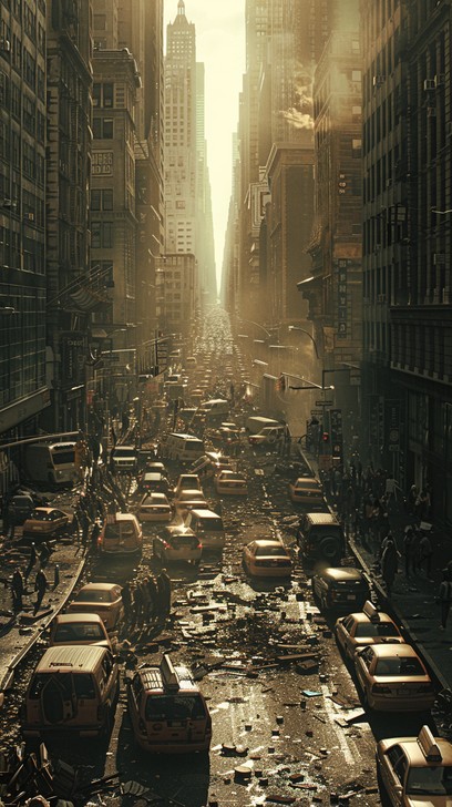 Free Apocalyptic city scene Image - Apocalyptic, Urban, Chaos ...