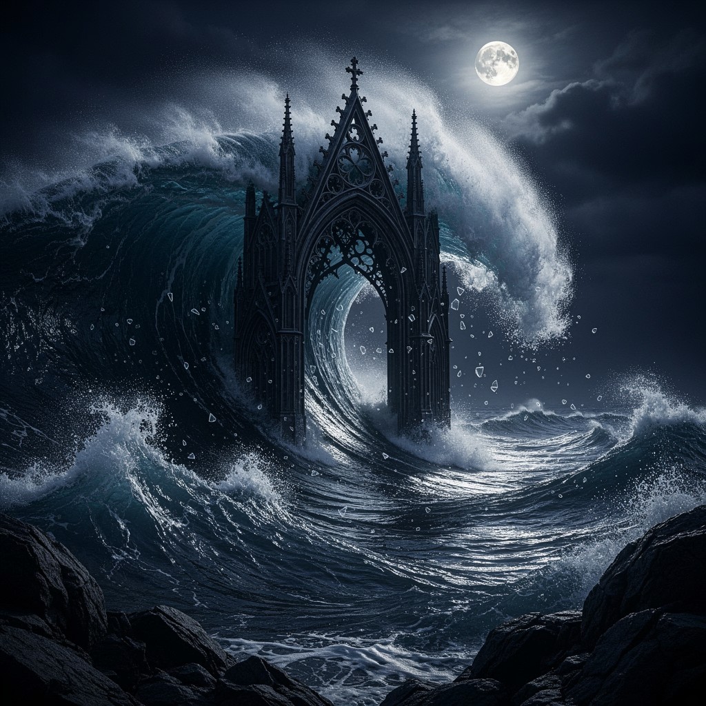 Free Gothic Ocean Wave Image - Gothic, Ocean, Wave | Download at StockCake