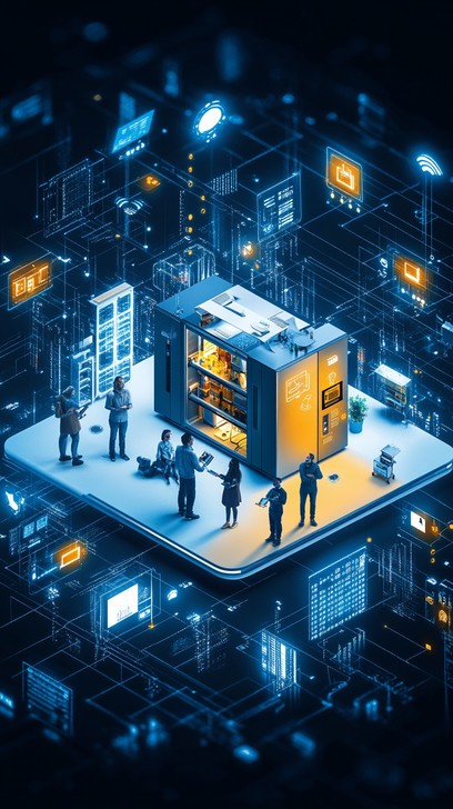 Free Futuristic tech hub Image - Futuristic, Technology, Technicians ...