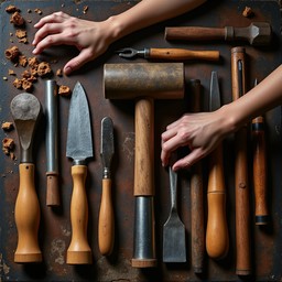 Free Heritage Craft Tools Image - Woodworking, Craftsmanship, Tools ...