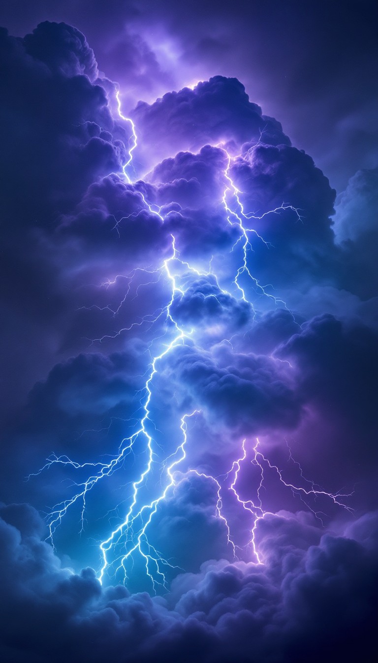 Free Lightning Pierces Night Image - Lightning, Storm, Thunder ...