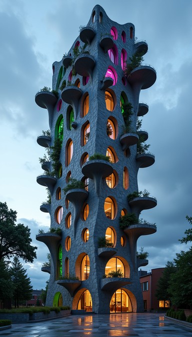 Free Organic Glowing Architecture Image - Architecture, Organic, Gaudi ...