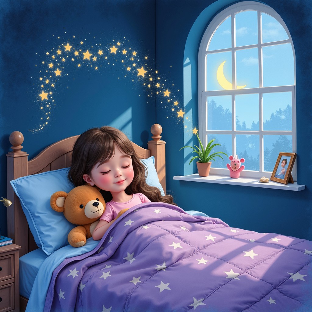 Free Dreamy Bedtime Magic Image - Bedtime, Child, Sleeping | Download ...