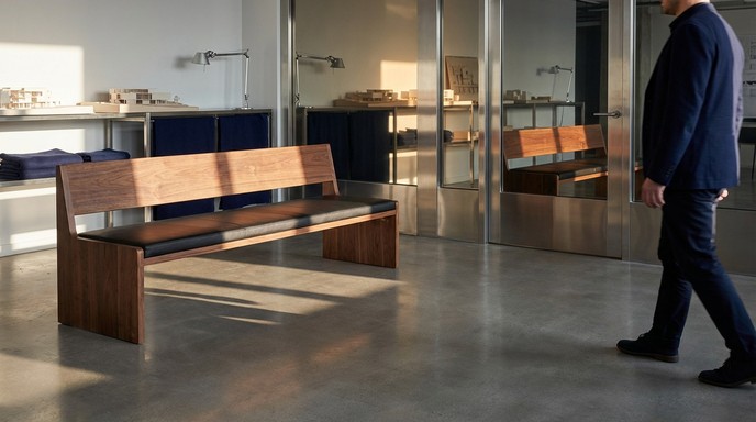 Simple Seat Designs Free Minimalist Bench Design Image - Bench, Minimalist, Walnut ...
