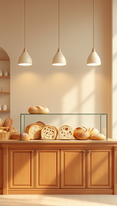 Download Artisan Bread Display Image - Bakery, Bread, Artisan | StockCake