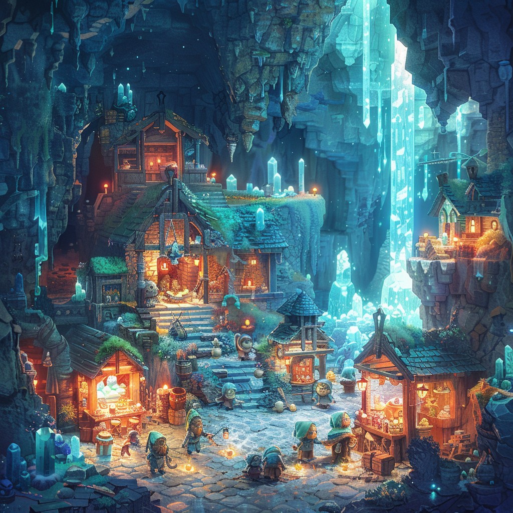 Free Mystical Underground Village Image - Mystical, Underground ...