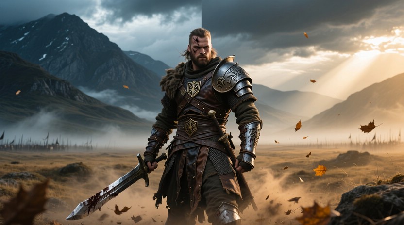 Free Warrior Awaits Battle Image - Warrior, Armor, Storm | Download at ...