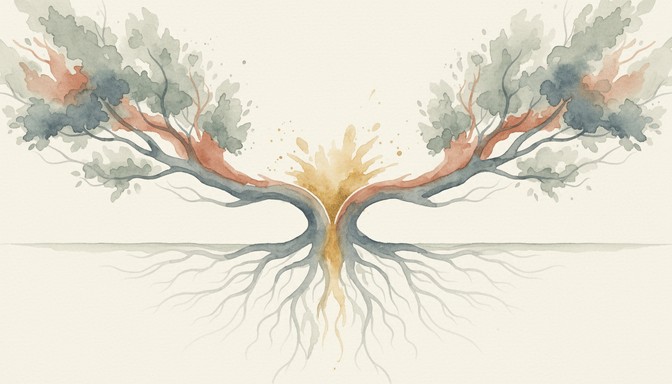 Free Connected Roots Bloom Image - Watercolor, Trees, Roots | Download ...