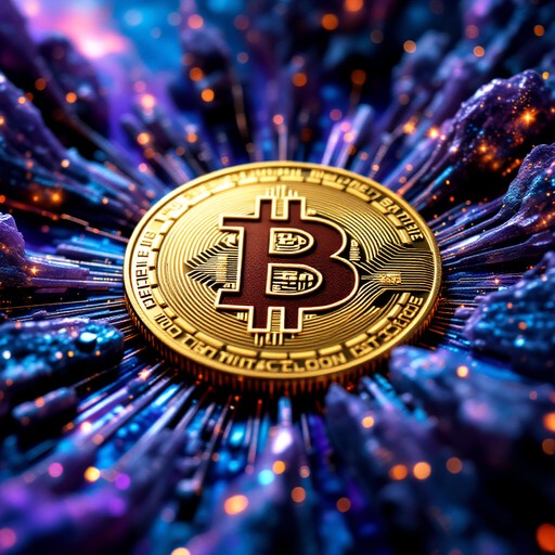 Free Bitcoin Cosmic Journey Photo - Bitcoin, Cryptocurrency, Golden ...