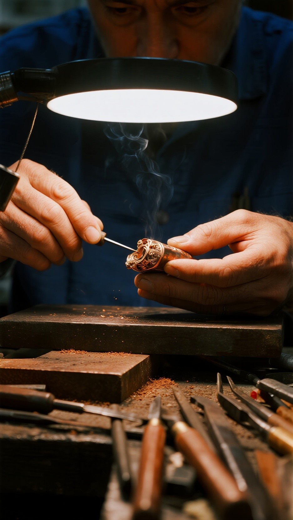 Free Meticulous Craft Work Image - Craftsperson, Workshop, Metalwork ...
