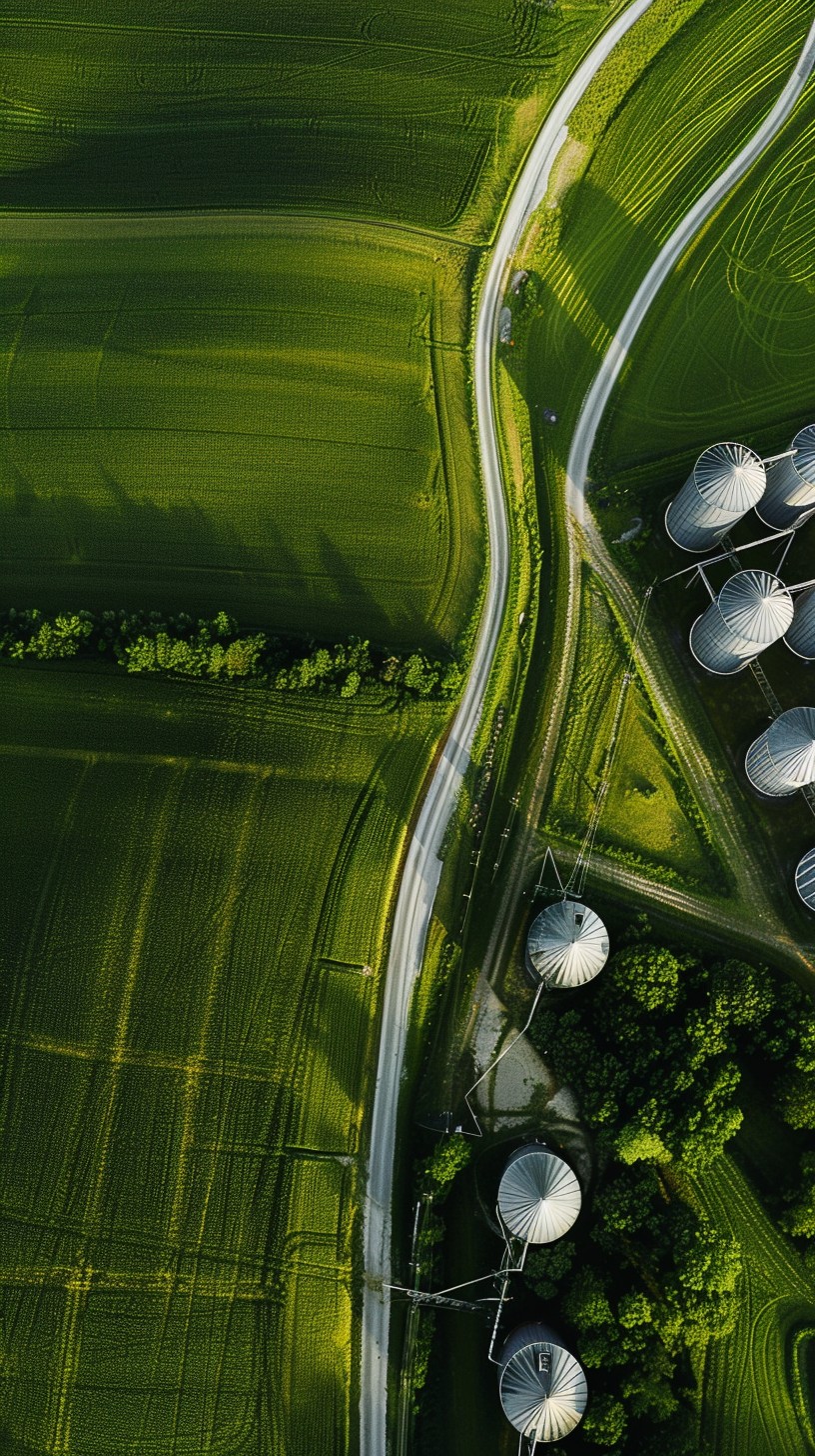 Free Rural Aerial View Image - Aerial, Rural, Landscape | Download at ...
