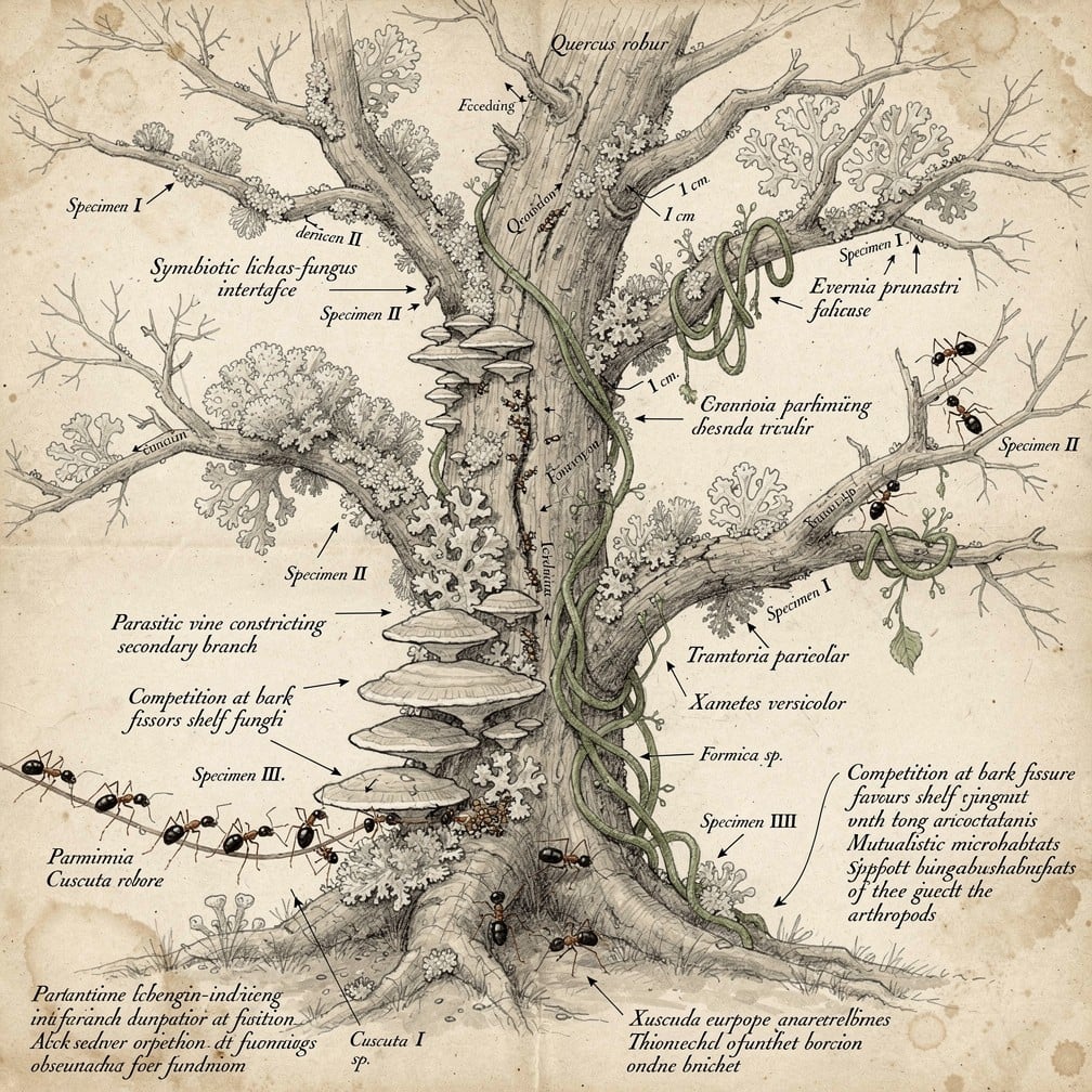 Free Ancient Branch Ecosystem Image - Botanical, Sketch, Vintage ...