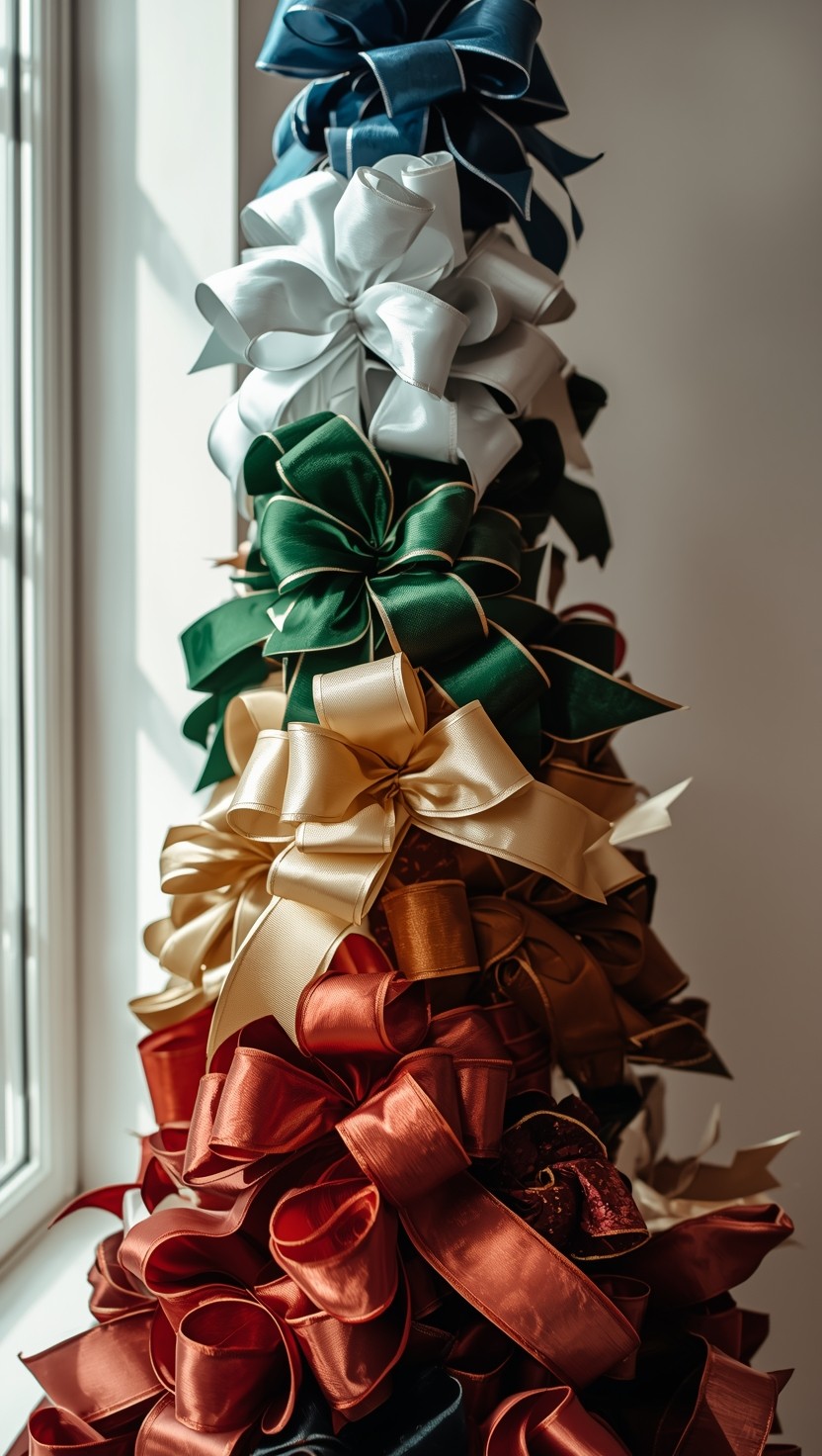 Free Holiday Ribbon Cascade Photo - Ribbons, Bows, Christmas | Download ...