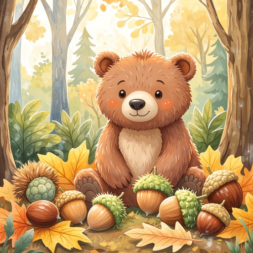 Free Autumn Bear Discovery Image - Bear, Cub, Autumn | Download at ...