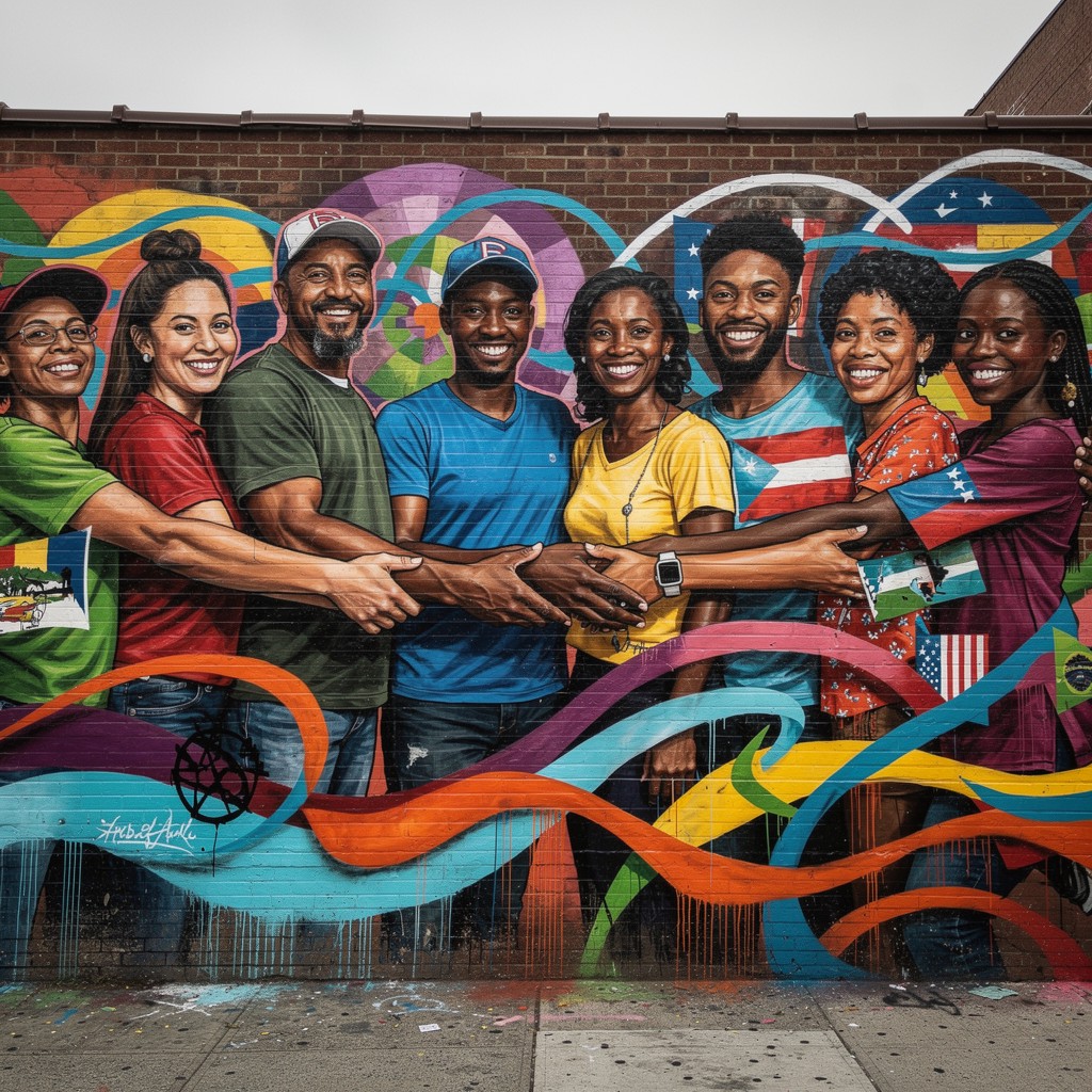 Unity Through Color Art Example Free Unity Through Art Image - Diversity, Unity, Graffiti | Download at ...