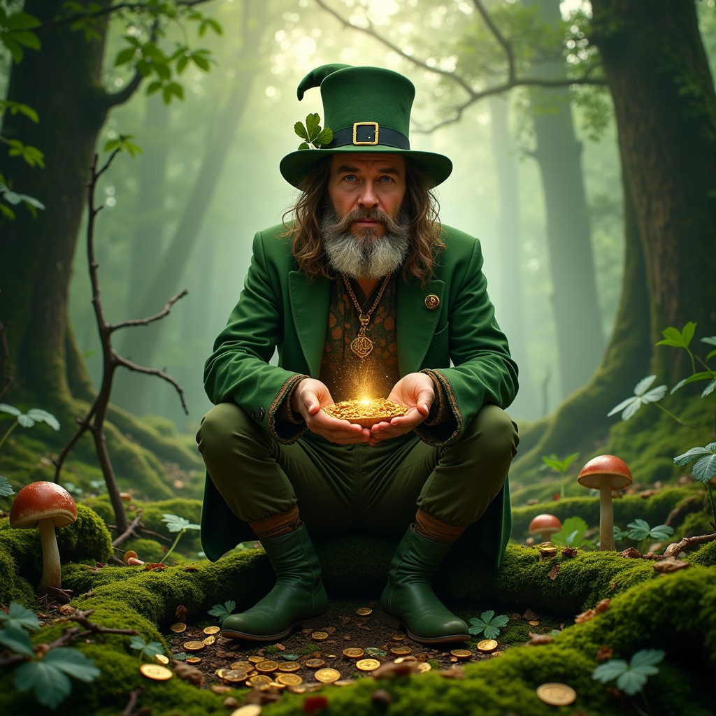 Magic Leperd Free Emerald Magic Keeper Image - Leprechaun, Magical, Forest ...