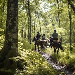 Trail Riding Images Free Forest Horseback Riding Image - Forest, Horseback, Riders ...