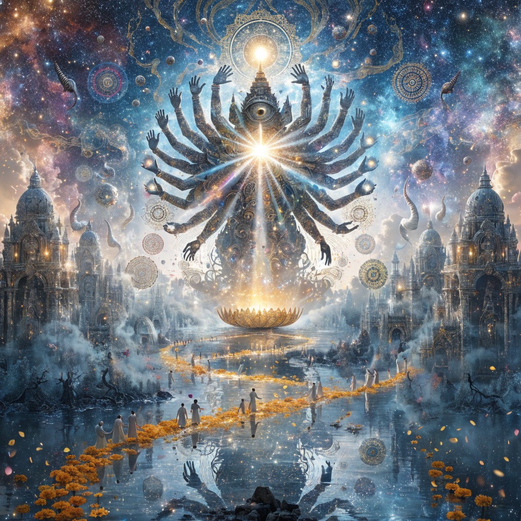 Free Divine Cosmic Deity Image - Deity, Cosmic, Lotus | Download at ...
