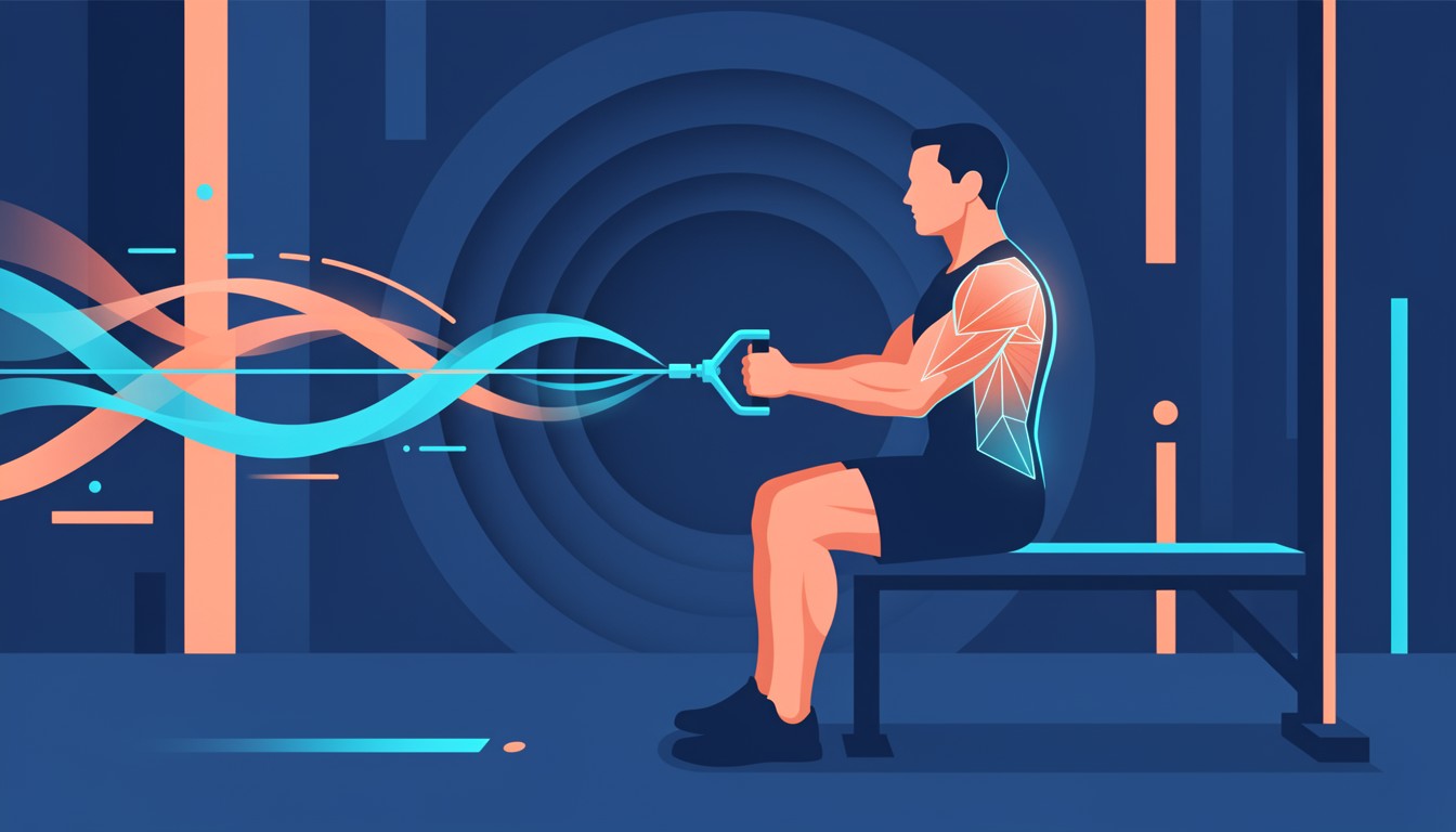 Strength Draw Free Strength Training Illustration Image - Fitness, Illustration ...