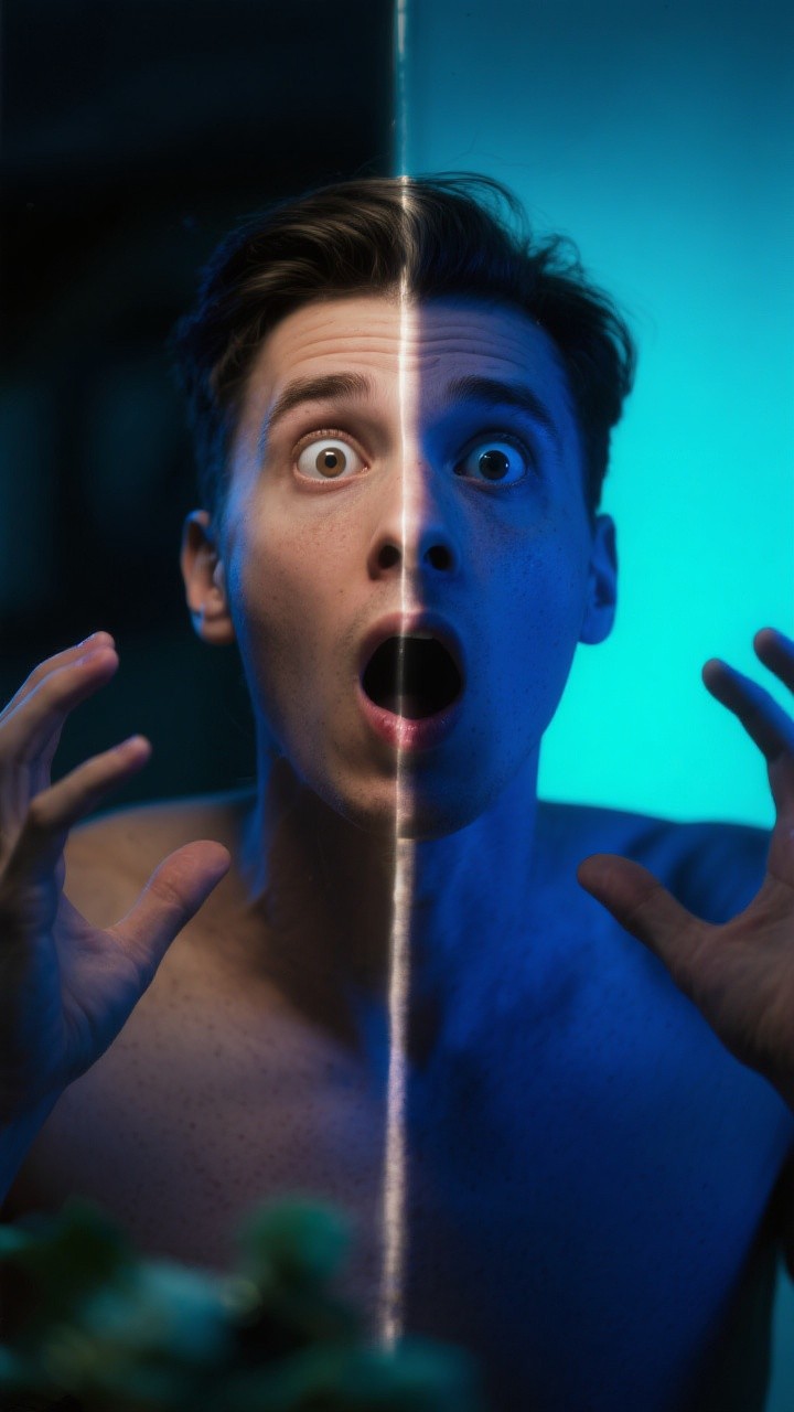 Free Blue Shock Portrait Image - Shock, Surprise, Blue | Download at ...