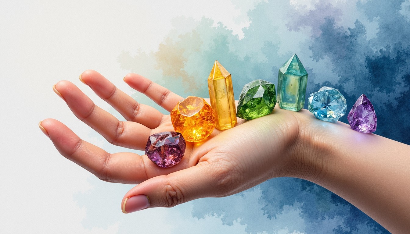 Free Crystal Rainbow Magic Image - Gemstones, Crystals, Hand | Download ...