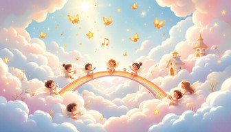 Free Heavenly Angel Paradise Image - Heaven, Angels, Clouds | Download ...