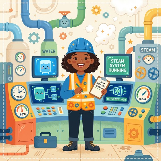 Free Plant Operator Hero Image - Illustration, Worker, Industrial ...