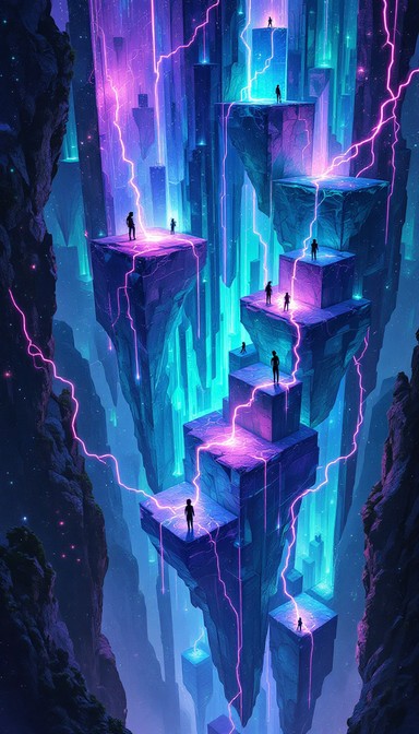 Free Digital Prophet Ascends Image - Surreal, Ethereal, Crystalline ...