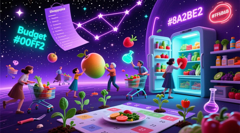 Free Magical Grocery Adventure Image - Magical, Groceries, Floating ...
