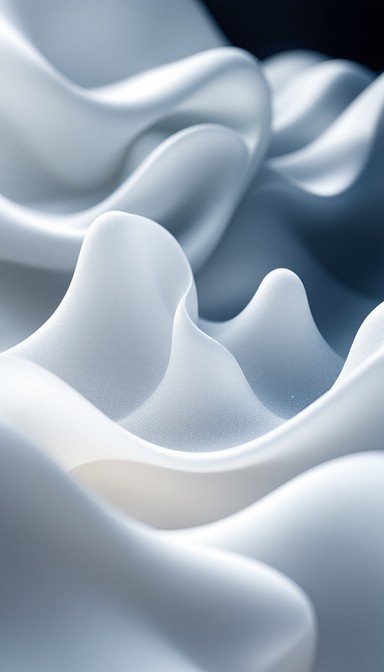 Free Flowing Pearl Forms Photo - Abstract, White, Curves | Download at ...