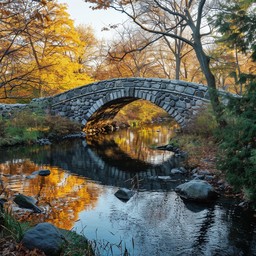 Free Autumn Bridge Reflection Image - Autumn, Bridge, River | Download ...
