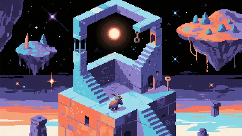 Free Impossible Pixel Paradox Image - Pixelart, Surreal, Escher ...