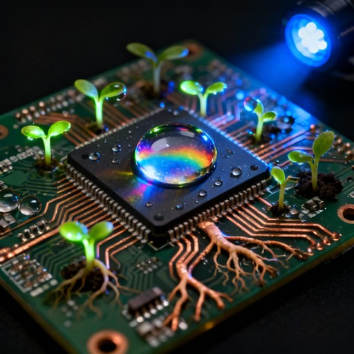Free Circuit Board Garden Image - Technology, Nature, Circuit ...