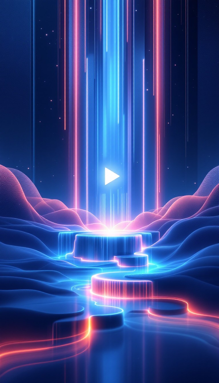 Free Digital Waterfall Flows Image - Digital, Waterfall, Cascade ...