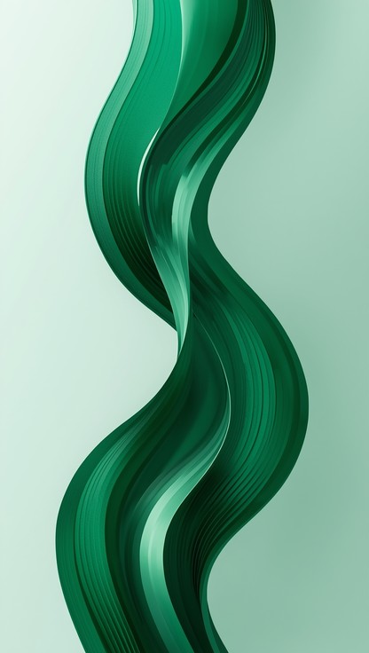 Free Emerald Flowing Ribbons Image - Emerald, Green, Ribbons | Download ...