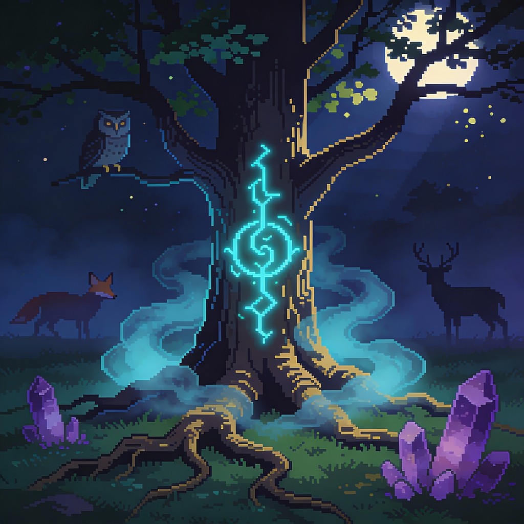 Free Mystical Glowing Tree Image - Mystical, Tree, Fantasy | Download ...