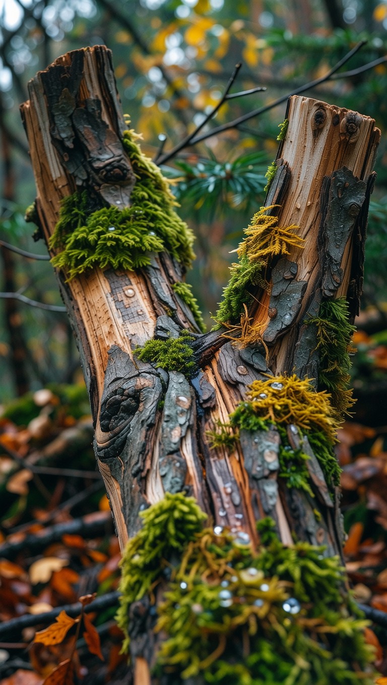 Free Nature's Forked Path Image - Nature, Moss, Branch | Download at ...