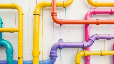 Free Colorful plumbing pipes Image - Plumbing, Pipes, Colorful ...