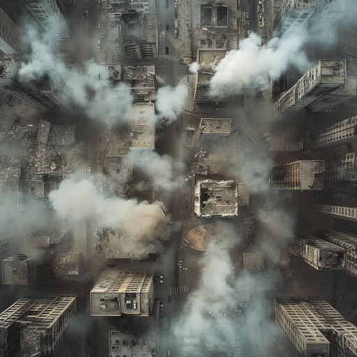 Free Urban Foggy Mystery Image - City, Fog, Aerial | Download at StockCake