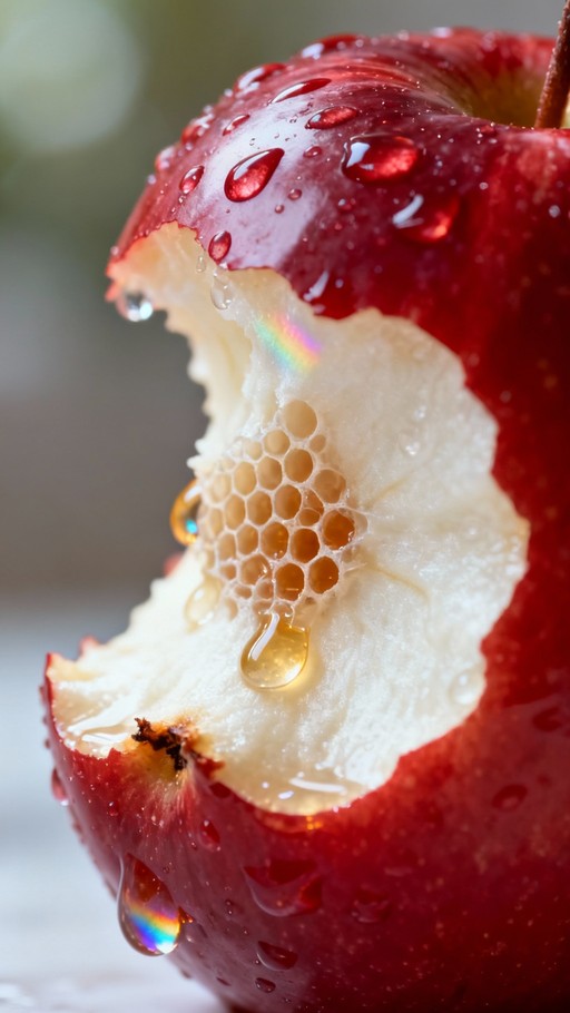 Free Grim Apple Bite Image - Monster, Apple, Horror | Download at StockCake