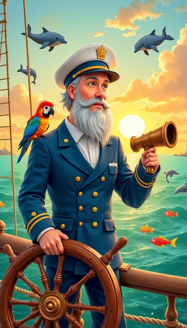 Free Seafaring Sunset Wonder Image - Captain, Maritime, Sailor ...