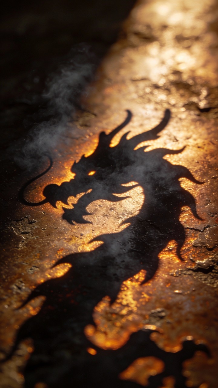 Free Dragon Shadow Mystery Image - Dragon, Shadow, Bronze | Download at ...