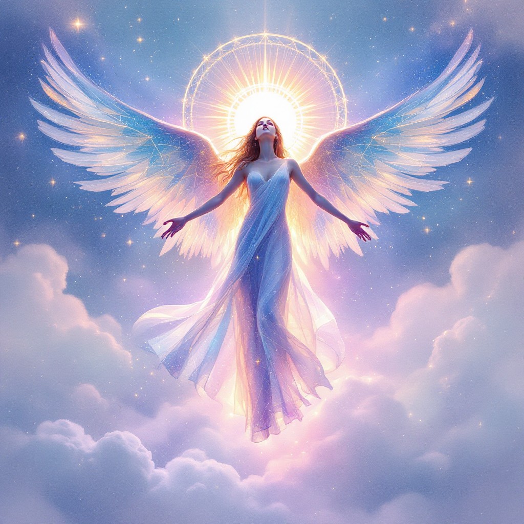 Free Celestial Angel Ascending Image - Angel, Wings, Celestial ...