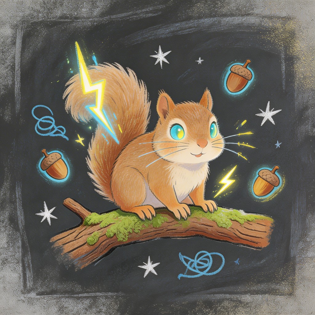 Free Electric Squirrel Magic Image - Squirrel, Electric, Lightning ...